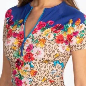 Johnny Was Mayflower Surf Shirt 1X